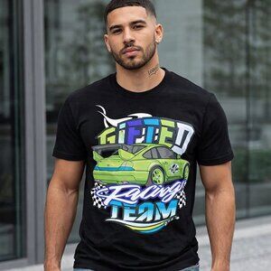 graphic Tee racing car